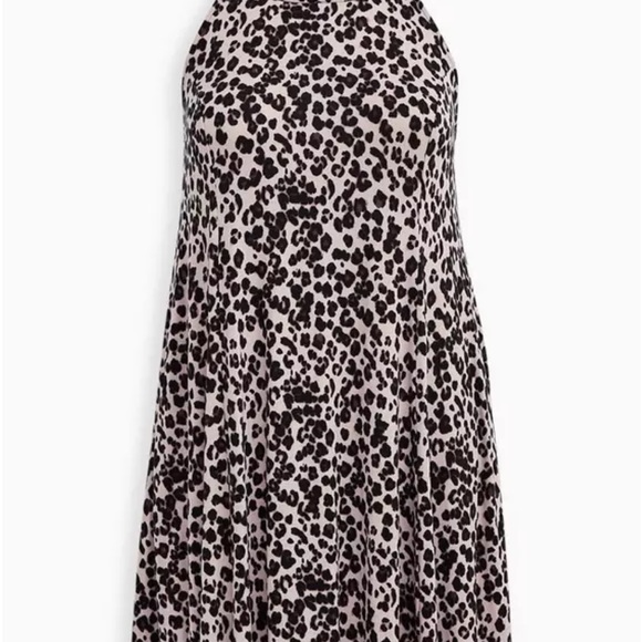 Torrid 2x NWT Leopard Print Sleeveless Dress - Picture 2 of 3